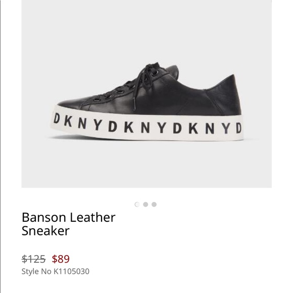 banson leather sneaker